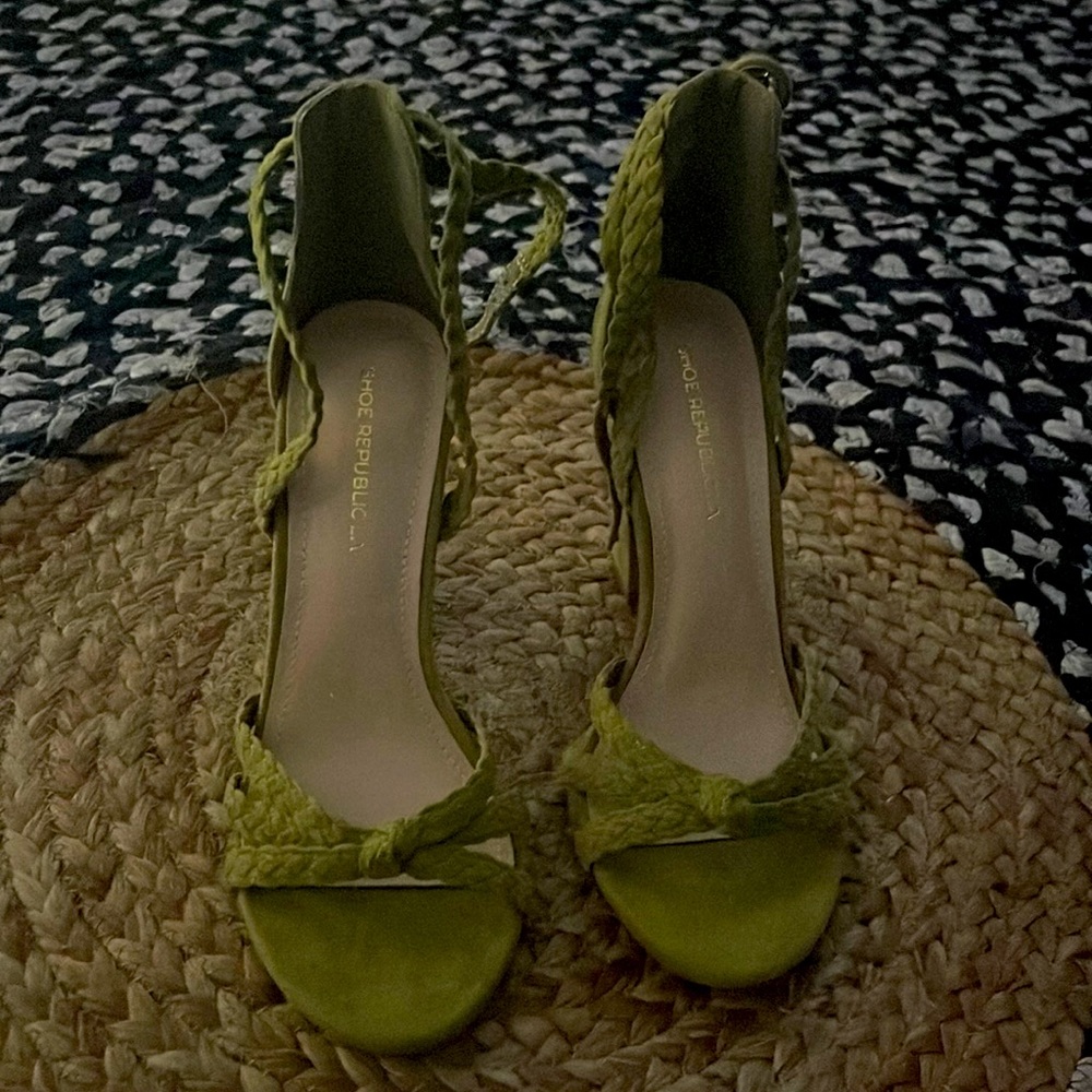 Olive Green Shoe Republic Heels